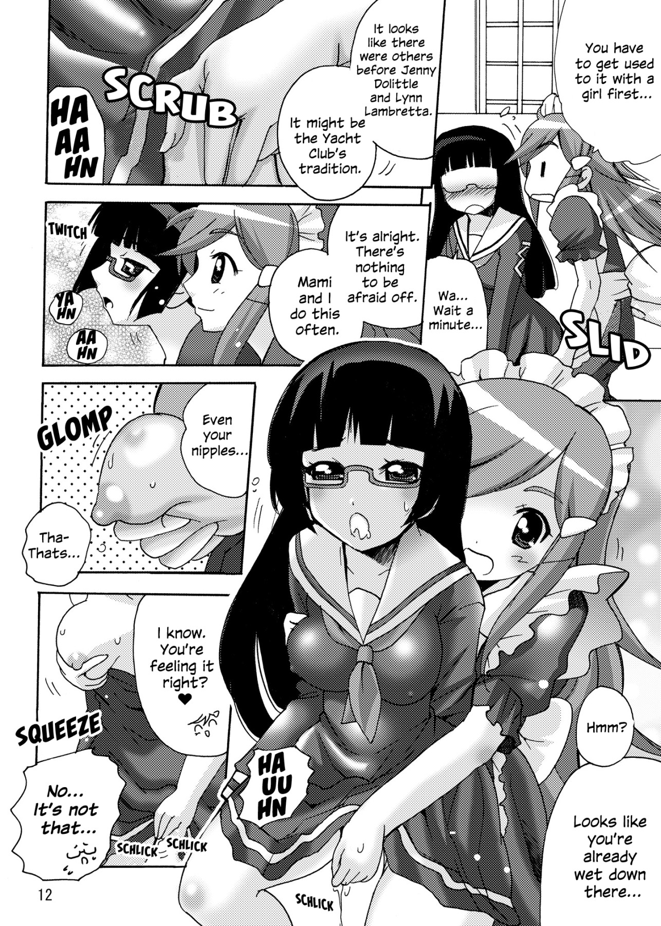 Hentai Manga Comic-Sea Pirate Girls In Love-Read-12